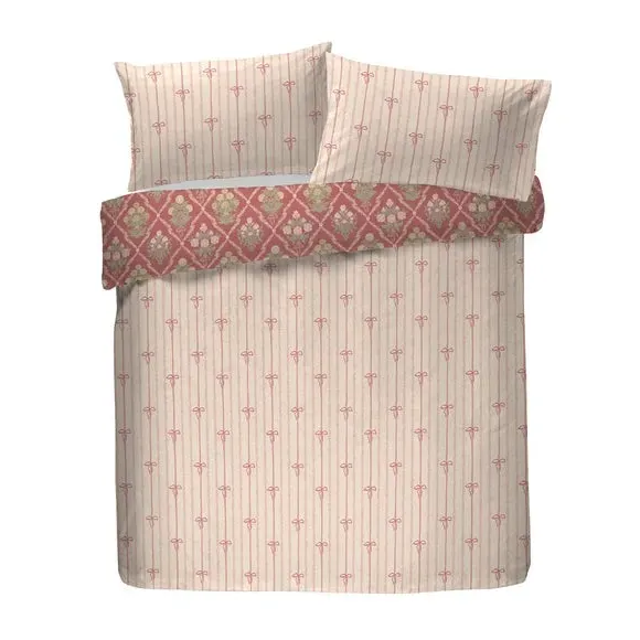 Duvet Cover & Pillowcase Set - Pink, Cotton