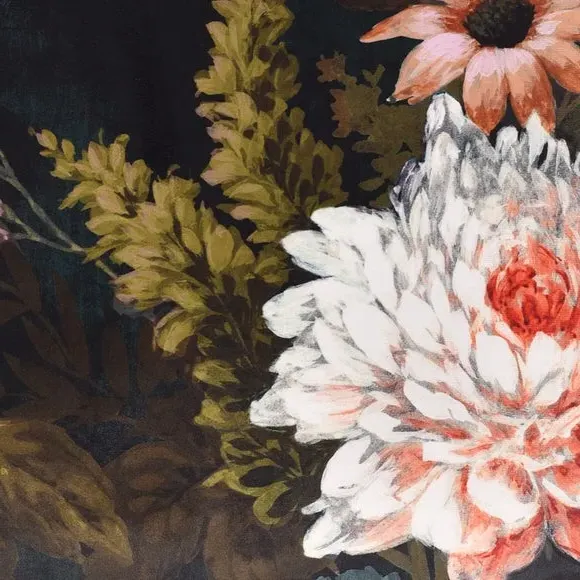 Square Filled Cushion with Piped Edge - Multicolor