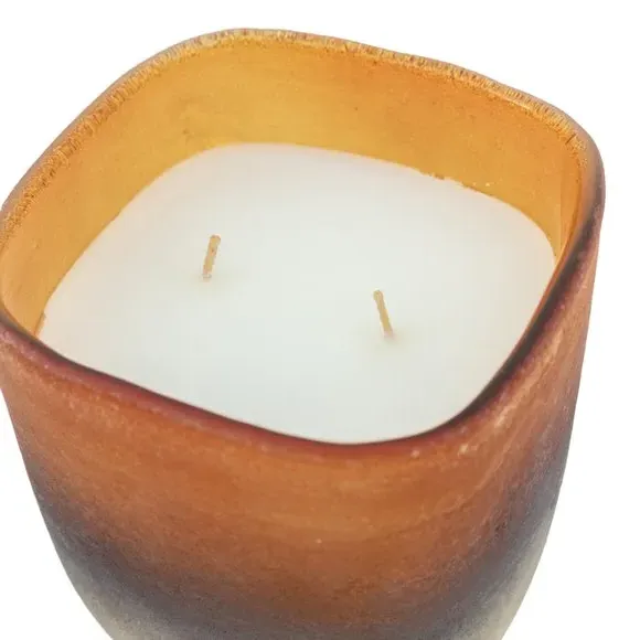 Multi Wick Candle Jasmin Vetiver - Gold Glass