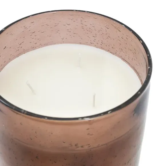 Multi Wick Candle Pomegranate - Brown, Glass