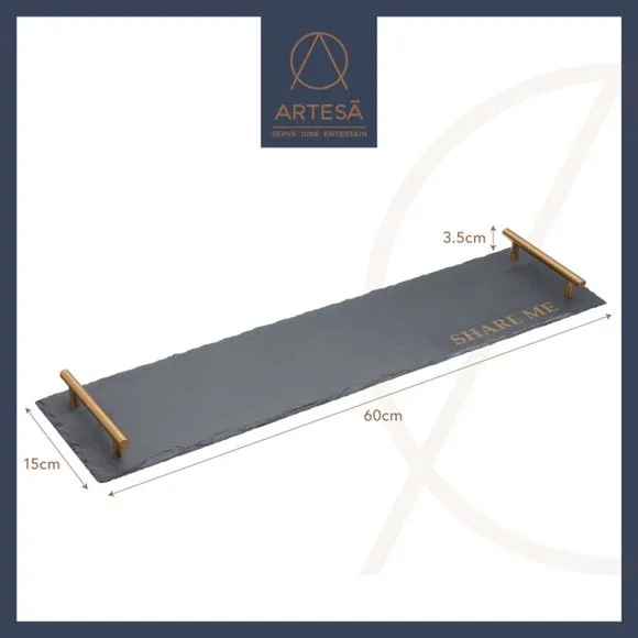 Rectangular Serving Platter - Grey, Slate