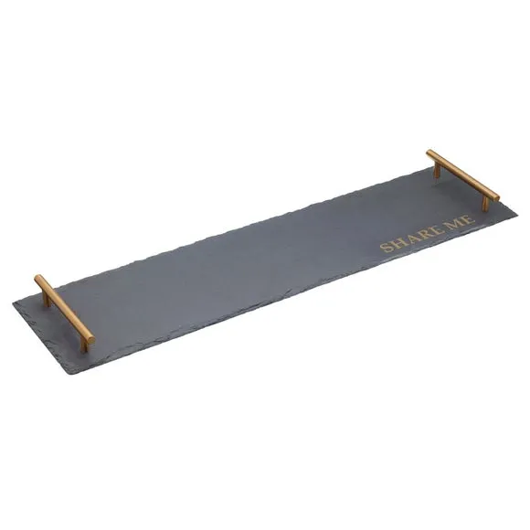 Rectangular Serving Platter - Grey, Slate image
