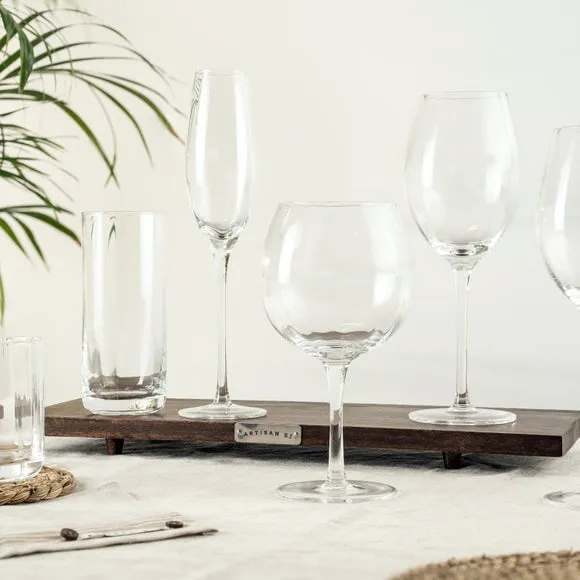 4-Pack Balloon Gin Glasses - Clear, Crystal image