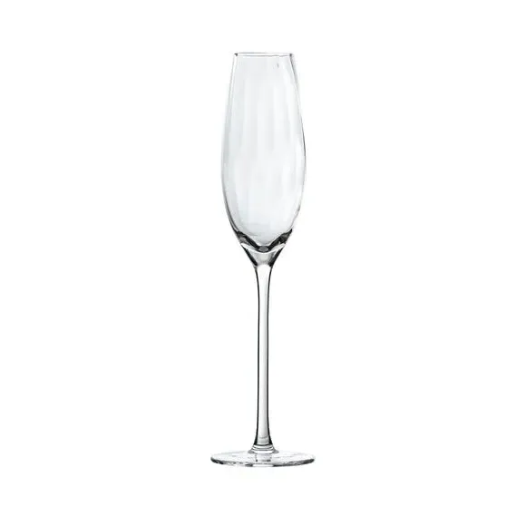 4-Piece Champagne Glass Set - Clear, Crystal