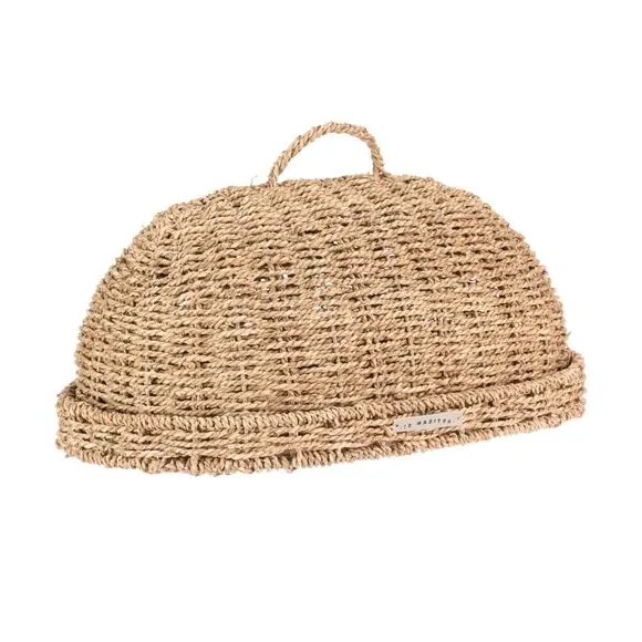 Food Cover with Tray - Natural, Seagrass