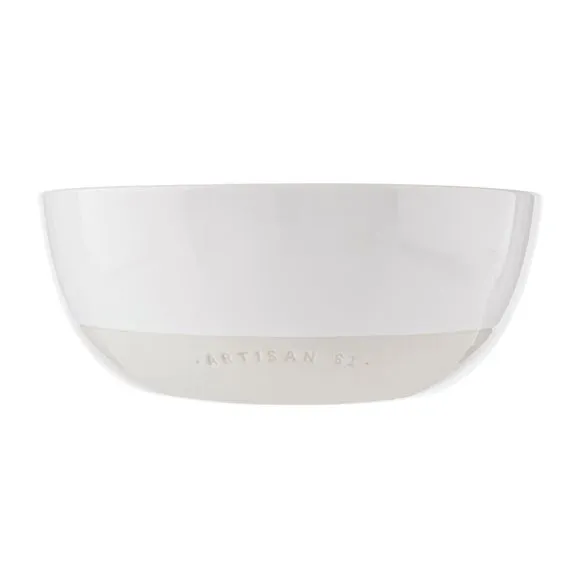 Large Serving Bowl - White, Stoneware