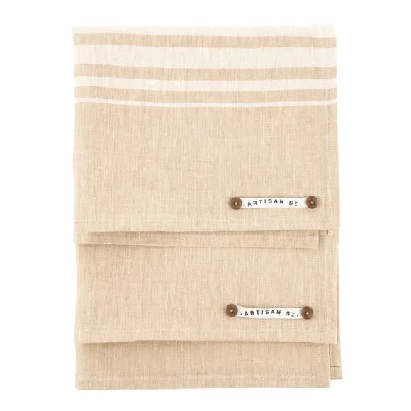 Set of 2 Placemats - Natural, Linen