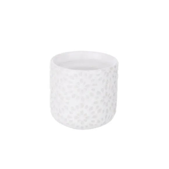 Set of 4 Egg Cups - White, Stoneware
