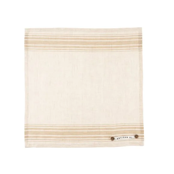Set of 4 Napkins - Cream, Linen