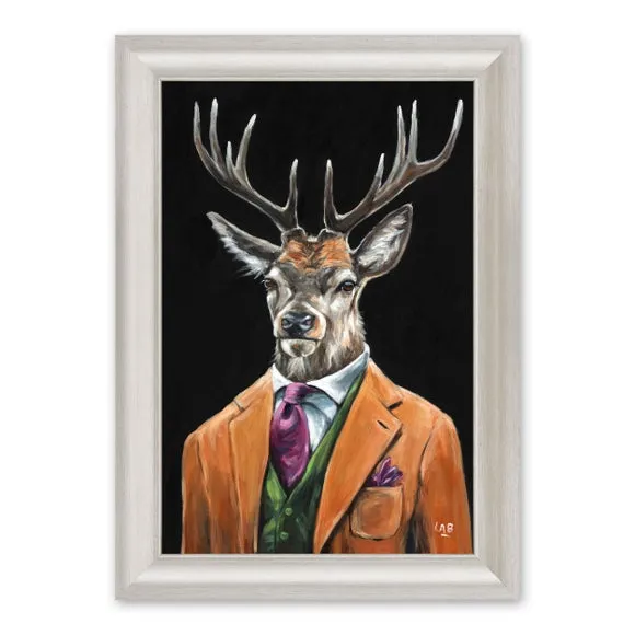 Framed Print with Textured Finish - Champagne