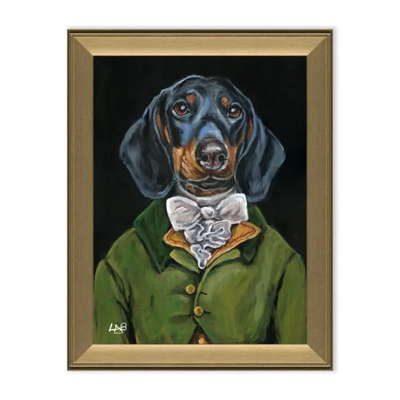 Framed Print with Textured Finish - Gold Frame