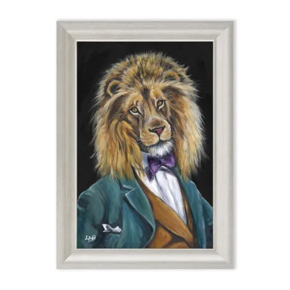 Framed Print with Textured Finish - Multicolor