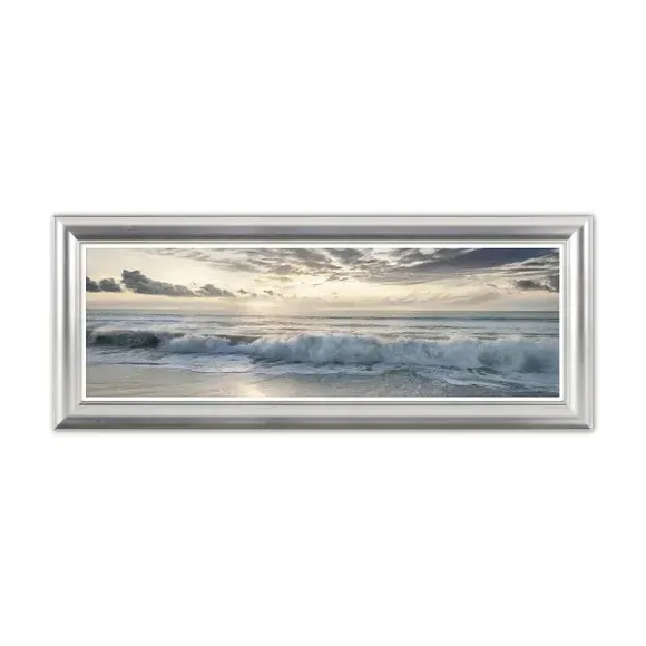Framed Print with Textured Finish - Silver