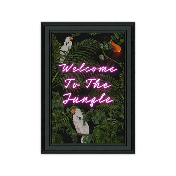 Framed Wall Print - Black Frame