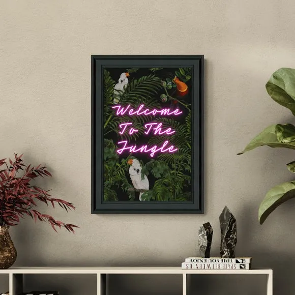 Framed Wall Print - Black Frame