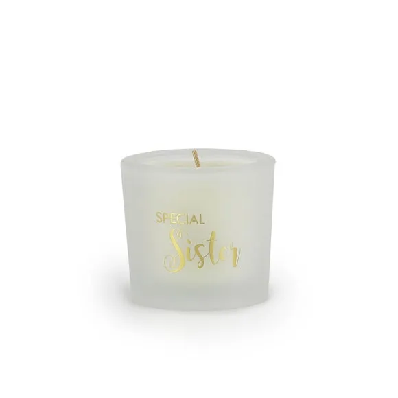 Scented Candle with Cotton Wick - Black