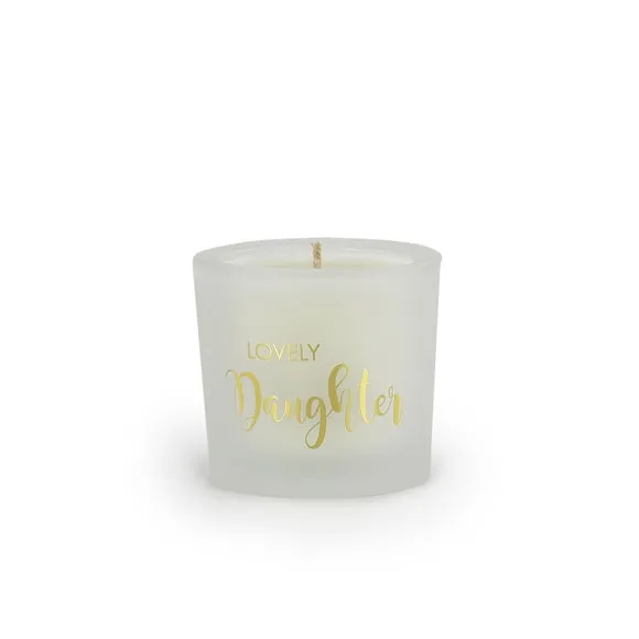 Scented Candle with Cotton Wick - Black