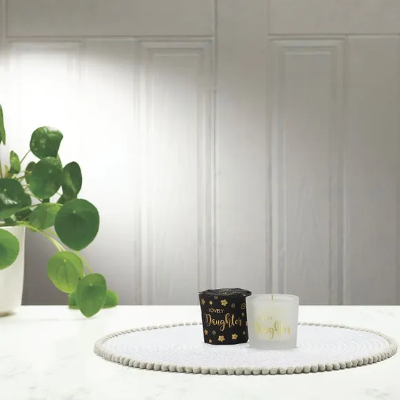 Scented Candle with Cotton Wick - Black image