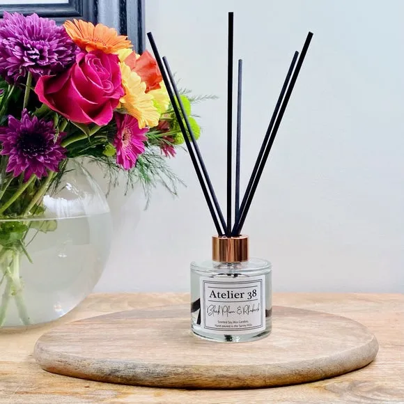 120ml Reed Diffuser - Black Plum & Rhubarb image