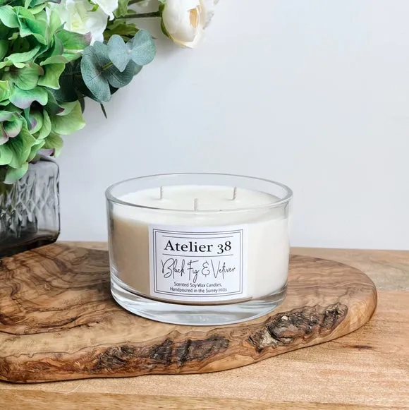Large Multi Wick Candle - Black Fig & Vetiver image
