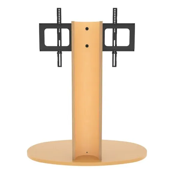 Column TV Stand with Swivel - Oak, Wood