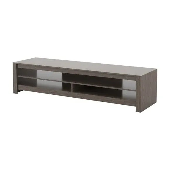 Extra Wide TV Stand with Cable Management - Grey