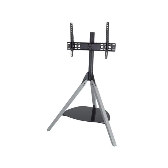 Tripod TV Stand with Tilt - Grey, Wood