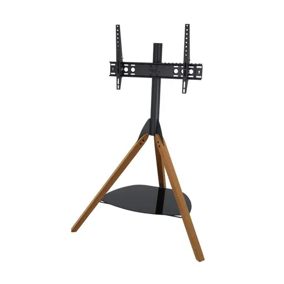 Tripod TV Stand with Tilt - Light Wood