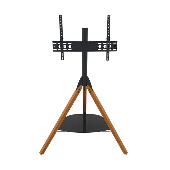 Tripod TV Stand with Tilt - Light Wood