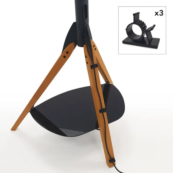 Tripod TV Stand with Tilt - Light Wood