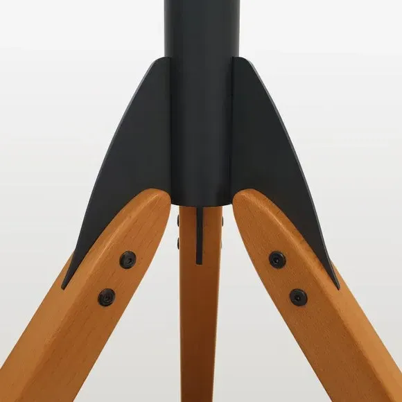 Tripod TV Stand with Tilt - Light Wood
