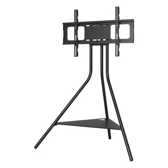 Tripod TV Unit with Swivel - Black, Metal