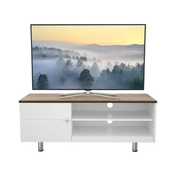 Wide TV Stand for 60" TVs - White, Wood