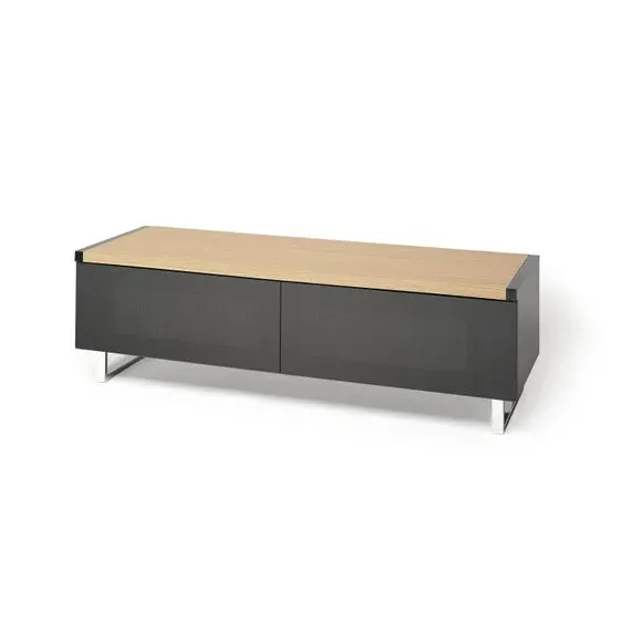 Wide TV Stand with Reversible Top - Light Oak