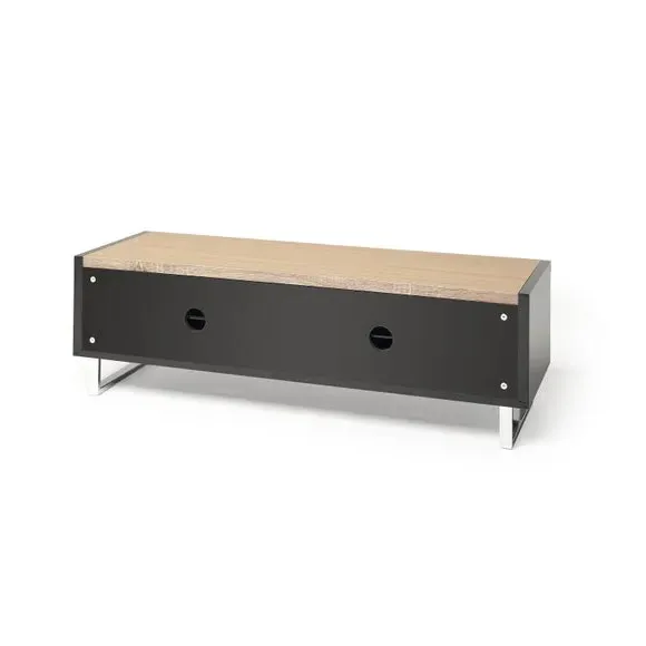 Wide TV Stand with Reversible Top - Light Oak
