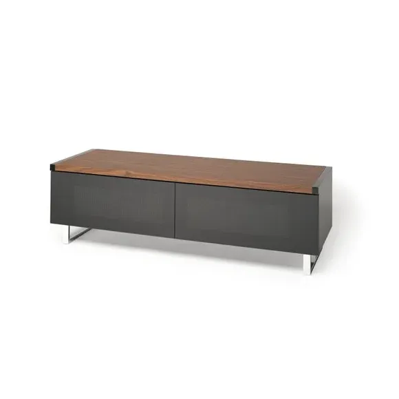 Wide TV Stand with Reversible Top - Walnut