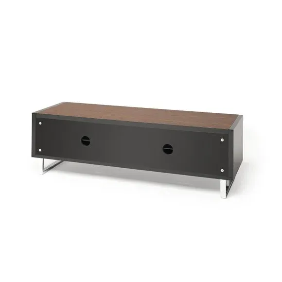 Wide TV Stand with Reversible Top - Walnut