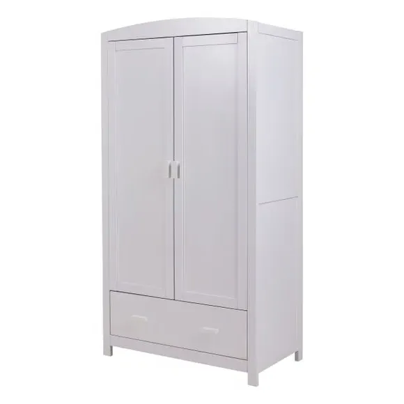 Full Size Wardrobe with Soft Close Doors - Grey