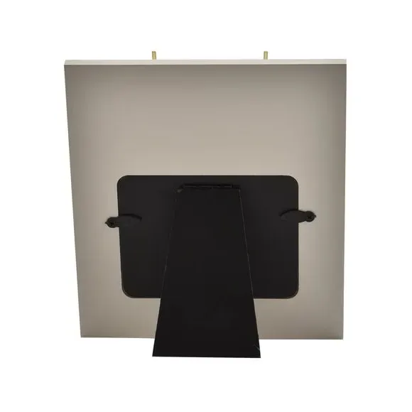 Countdown Photo Frame with Hooks - Grey, Wood