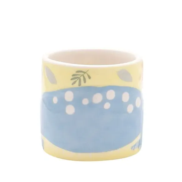 Dinosaur Mug with Handle - Blue, Ceramic