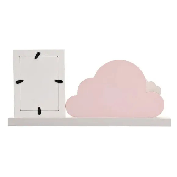 Freestanding Photo Frame - Pink, Wood