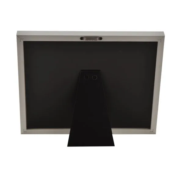 Hand Print Photo Frame with Ink Pad - White, Wood