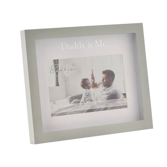 Photo Frame with Gift Box - Grey, Wood image