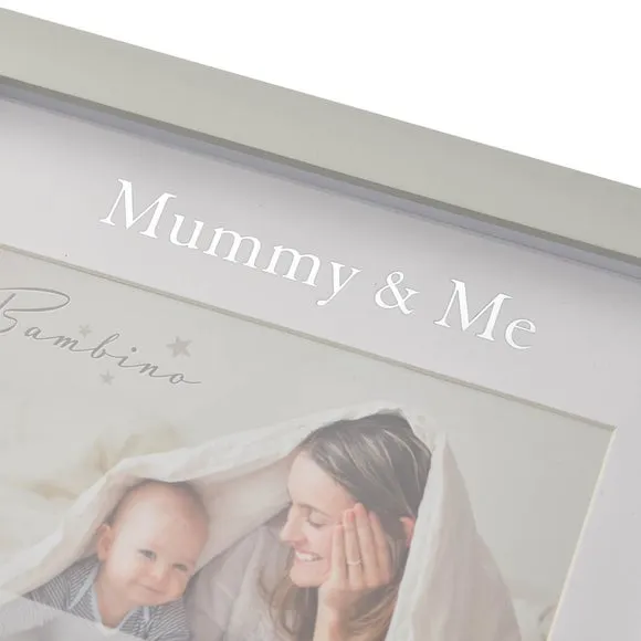 Photo Frame with Mount - Grey, Wood