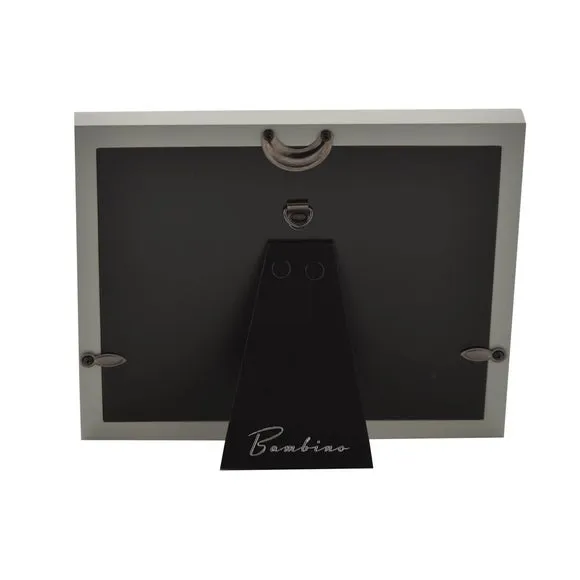 Photo Frame with Mount - Grey, Wood