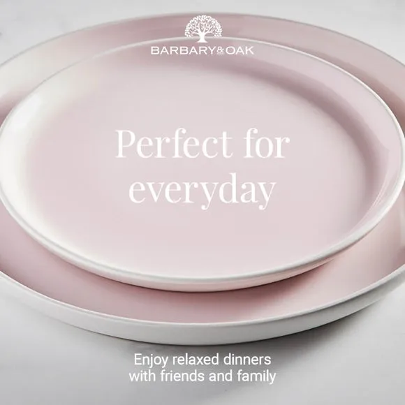16-Piece Dinner Set - Blush, Stoneware