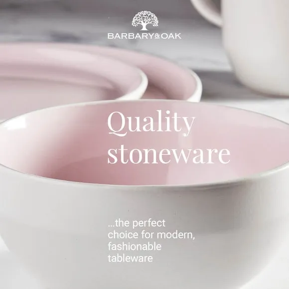 16-Piece Dinner Set - Blush, Stoneware