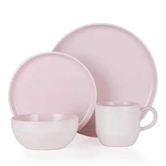 16-Piece Dinner Set - Blush, Stoneware image