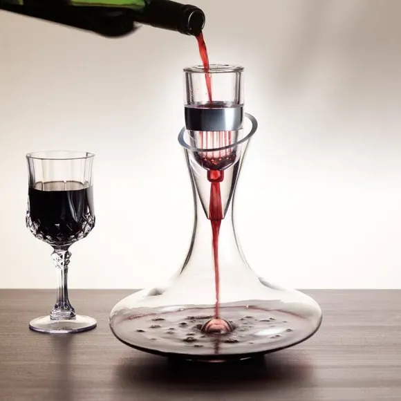 1.5L Wine Decanter with Long Neck - Clear Glass