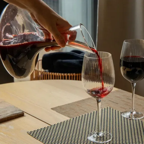 1.5L Wine Decanter with Long Neck - Clear Glass
